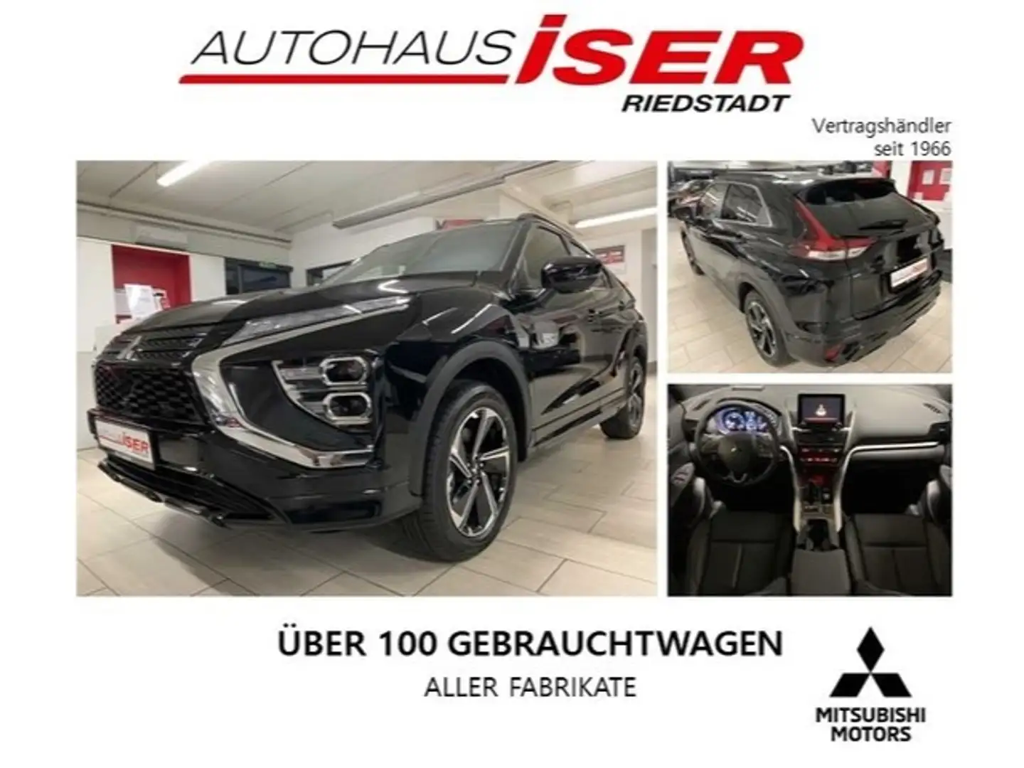 Mitsubishi Eclipse Cross PHEV 4WD Top Schaltwippen Notbremsass. Noir - 1