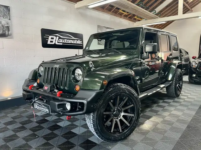 Jeep Wrangler 2.8 CRD 177 CV SAHARA UNLIMITED - HARD TOP - TREUIL - CARPLAY - CAMERA