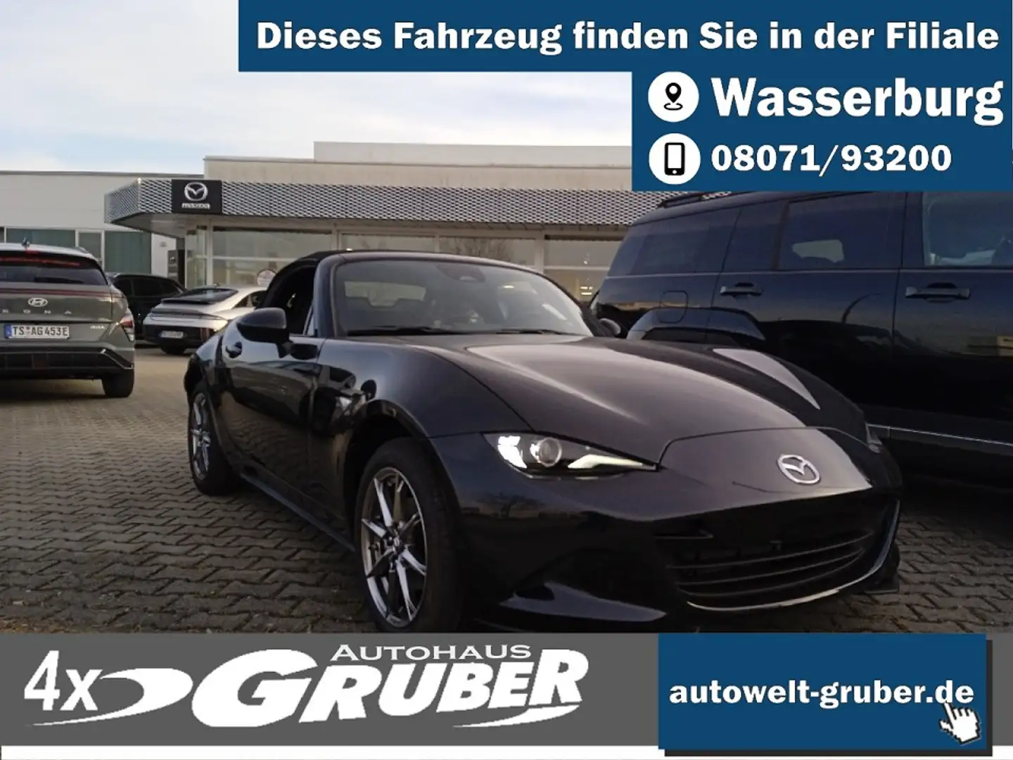 Mazda MX-5 SKYACTIV-G Exclusive + Navigation + Leder  Zwart - 1