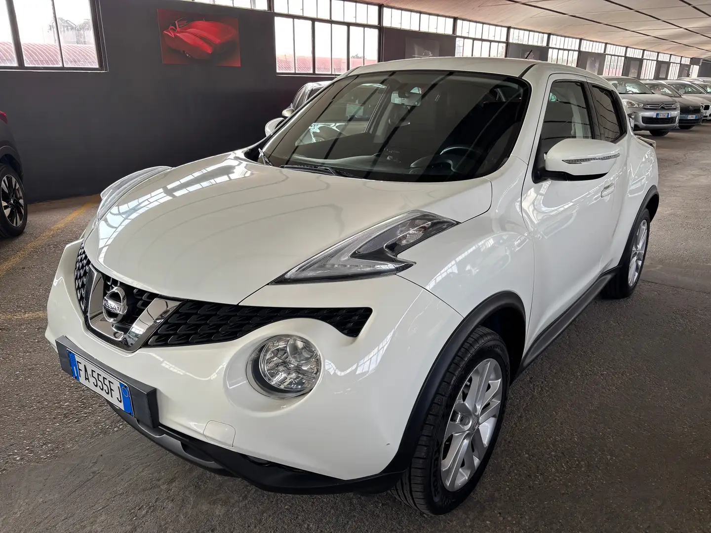 Nissan Juke Juke I 2015 1.6 Acenta Gpl 115cv Bianco - 1