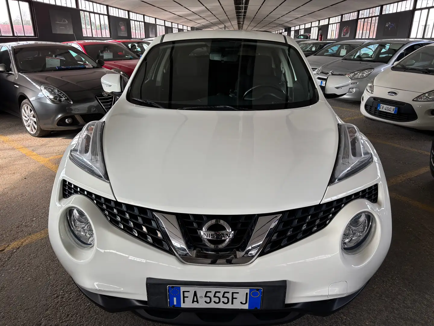 Nissan Juke Juke I 2015 1.6 Acenta Gpl 115cv Bianco - 2