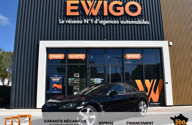 Mazda RX-8 rx8 1.3 192ch – moteur neuf cuir rouge-noir jantes 18” portes antagonistes