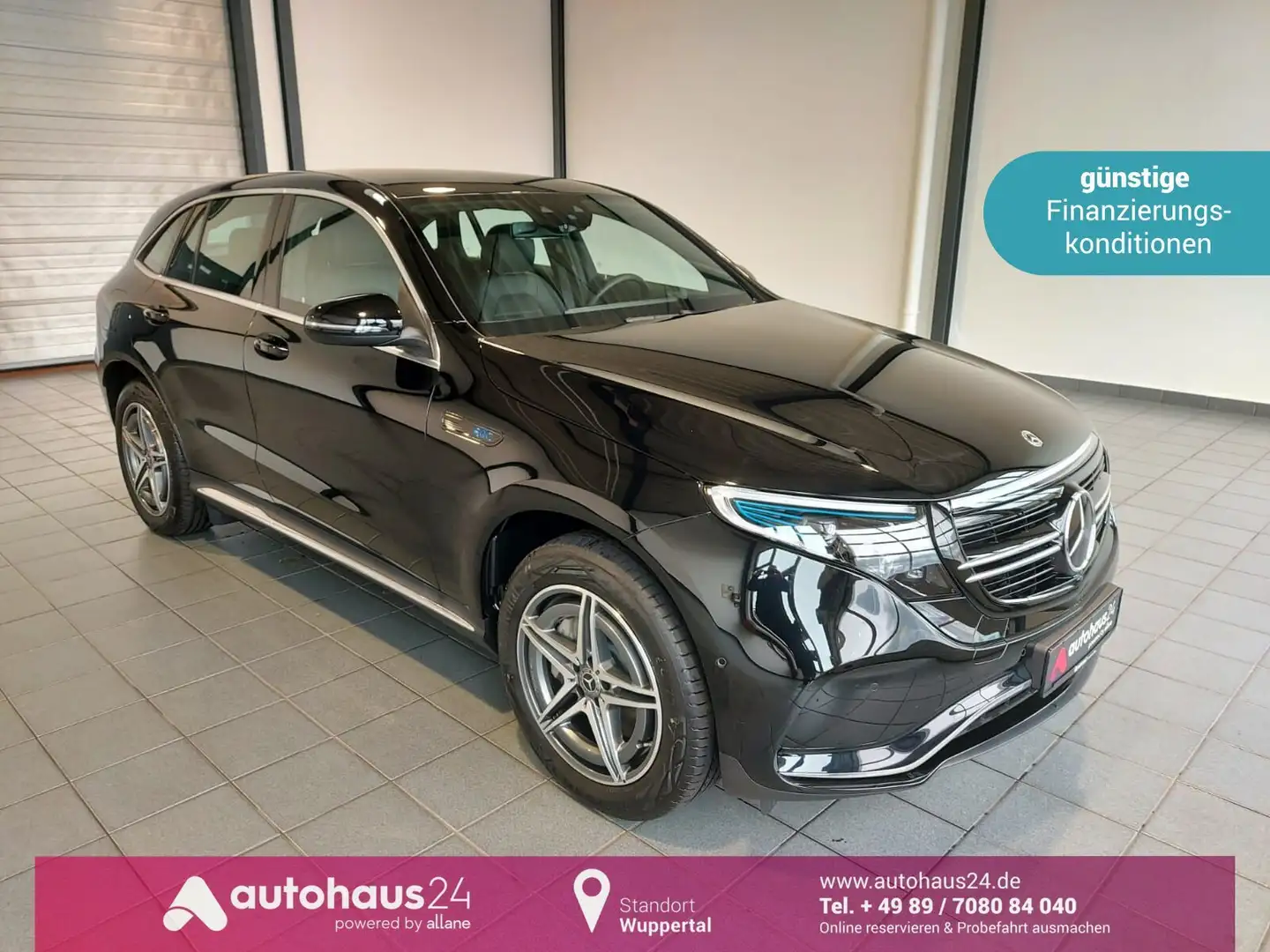 Mercedes-Benz EQC 400 AMG Line 4Matic LED|ParkAssist|Navi Schwarz - 1