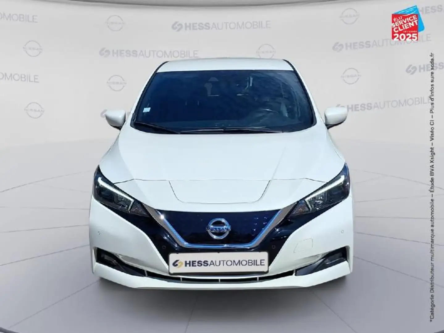 Nissan Leaf 150ch 40kWh N-Connecta 21 Sieges chauf GPS Camera Blanc - 2