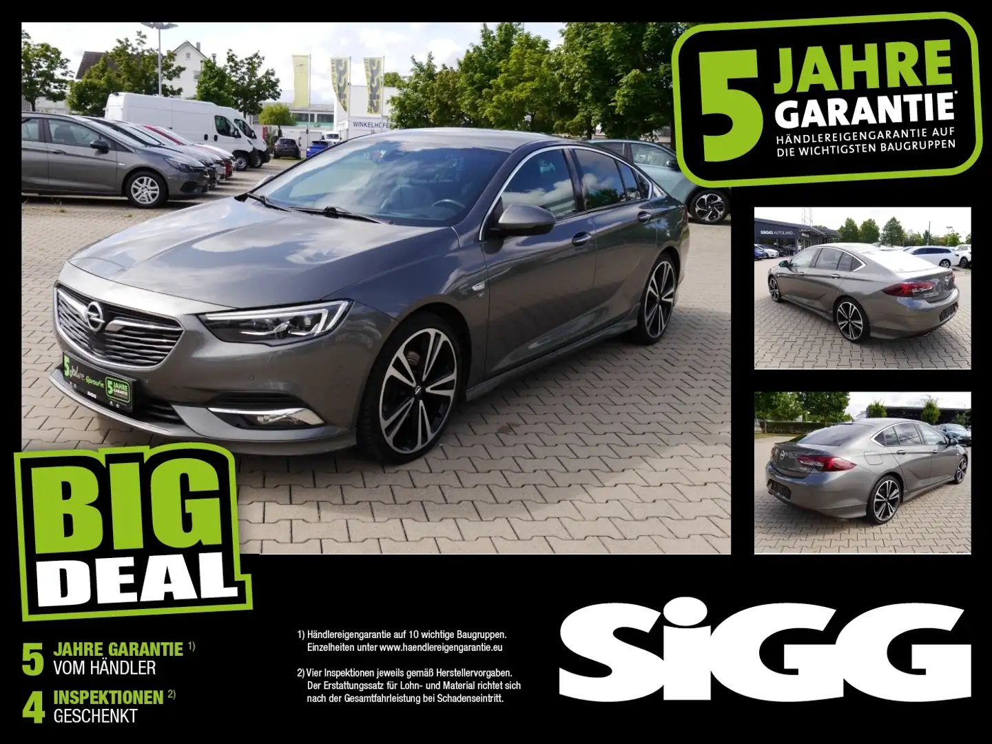 Opel Insignia Grand Sport 2.0 CDTI Innovation OPC-LINE Gris - 1