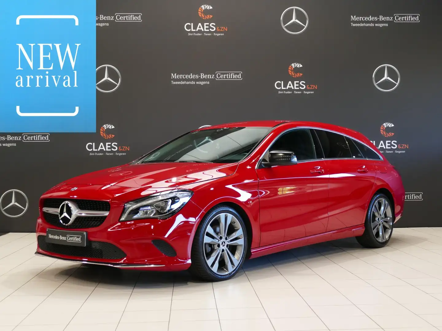Mercedes-Benz CLA 200 Shooting Brake d Ambition DOS 7790 Rood - 1