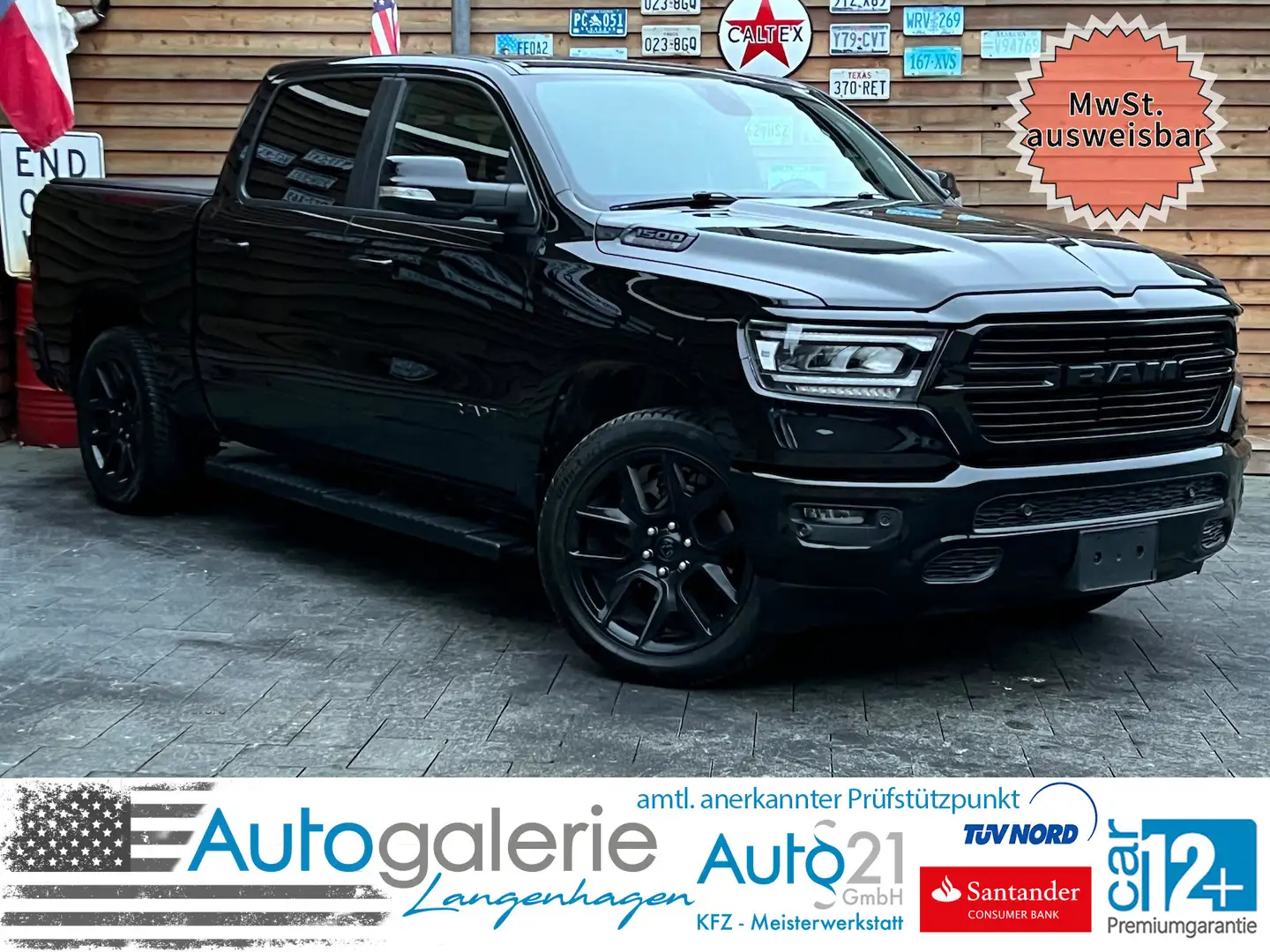 Dodge RAM 1500 Night Edition 5,7L LPG 4x4 AHK SZH PDC Noir - 1