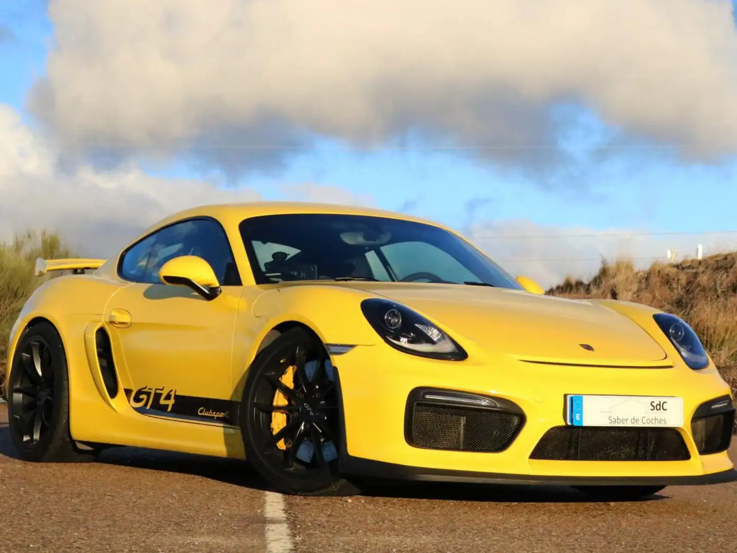 Porsche Cayman Cayman GT4 GT4 Sárga - 1
