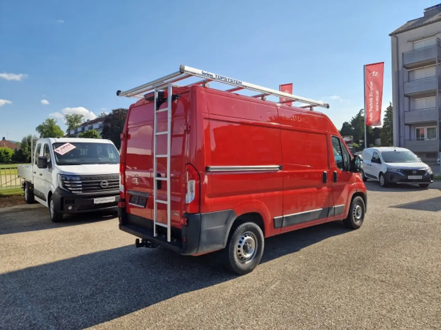 Opel Movano L2H2 BlueHDi 140 3,5t *AHV*Dachgalerie*Lad Rot - 2