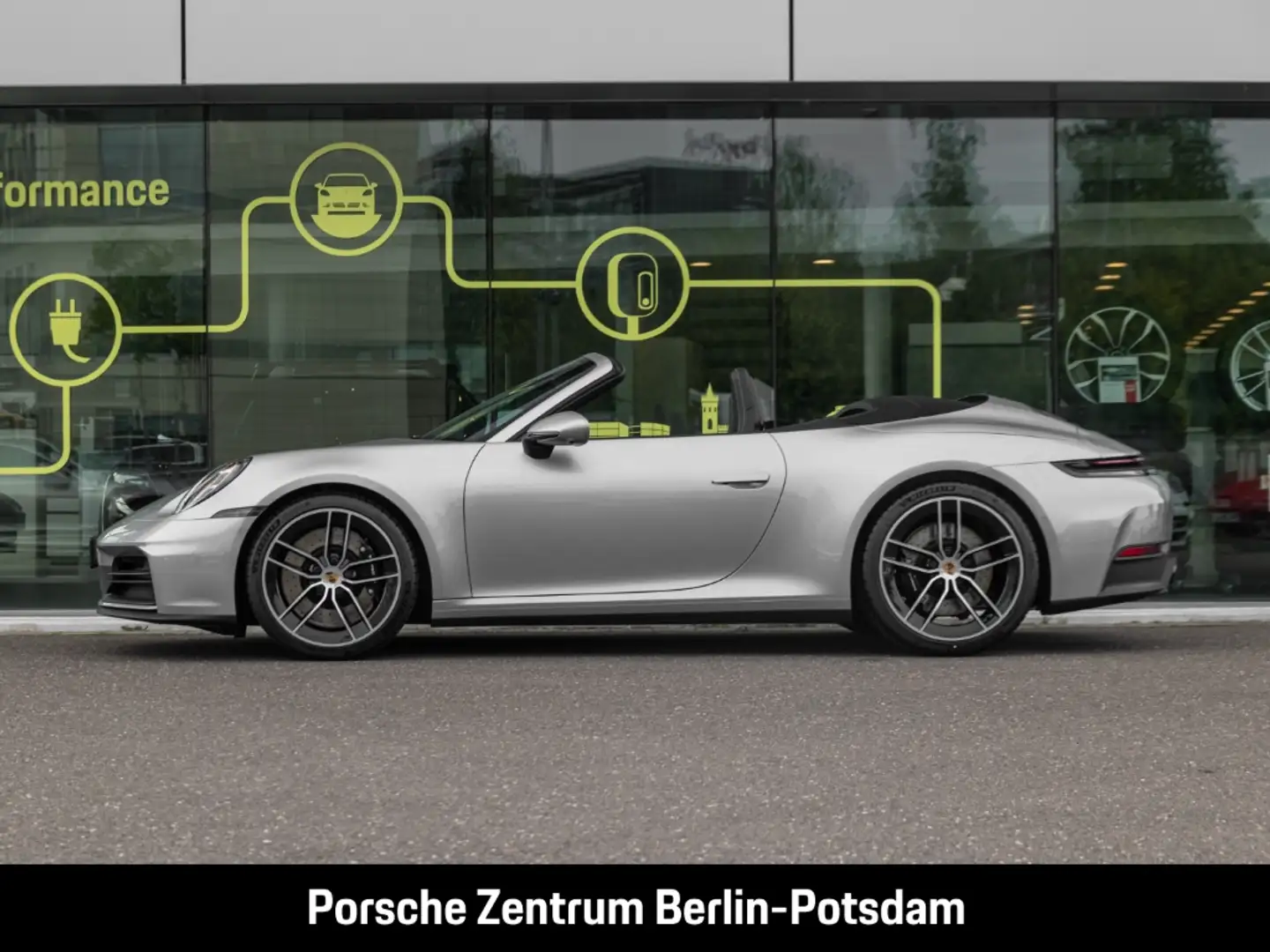 Porsche 992 911 Carrera S Cabrio HA-Lenkung LED-Matrix Silber - 2