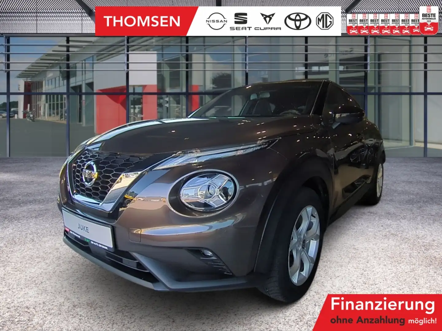 Nissan Juke 1.0 DIG-T N-Connecta Standheizung AHK Brun - 1