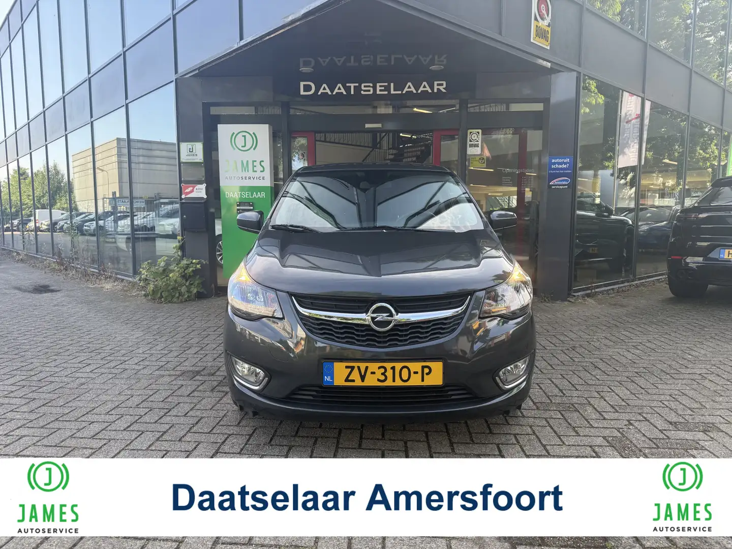 Opel Karl 1.0 ecoFLEX Innovation Navi Grijs - 1