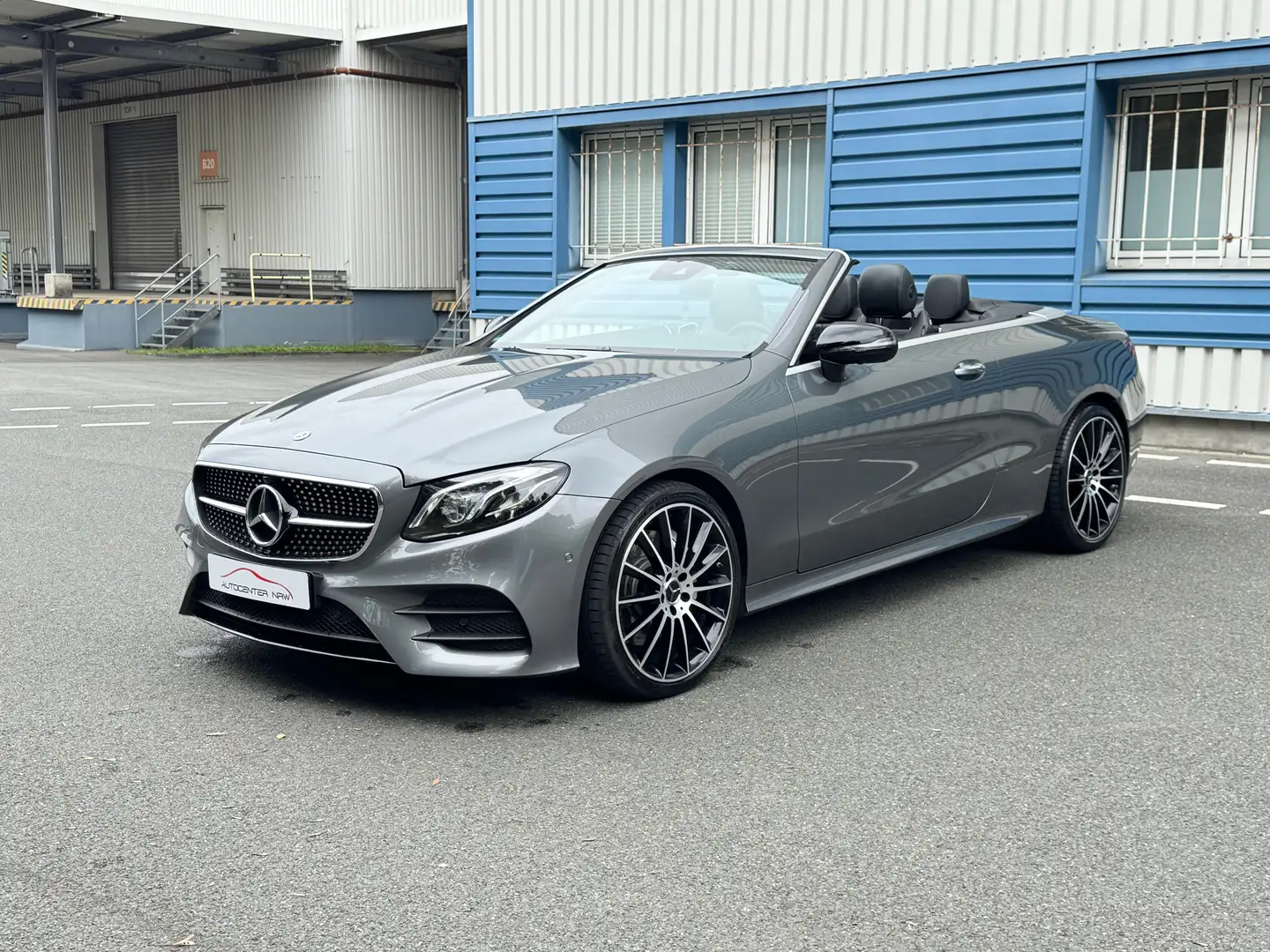 Mercedes-Benz E 400 E400d Cabrio 4Matic/WIDESCR/BURM/SITZB/SCHECKH° Gris - 1