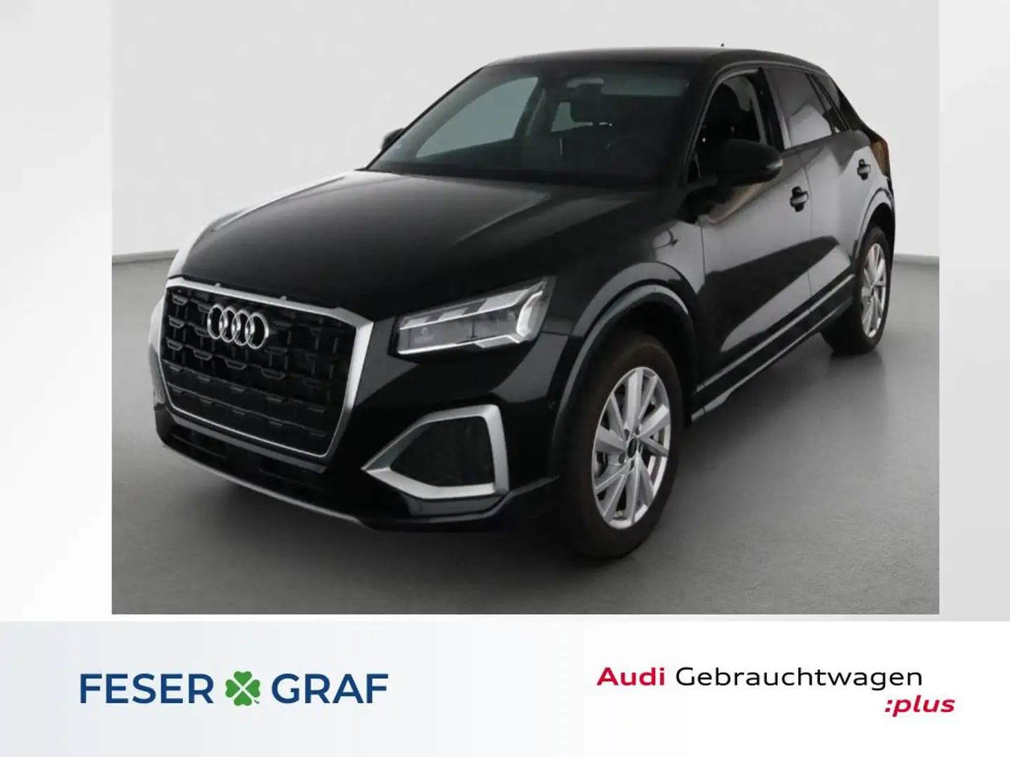 Audi Q2 adv 30 TFSI +Matrix+Kamera+Pano+AHK+ Nero - 1