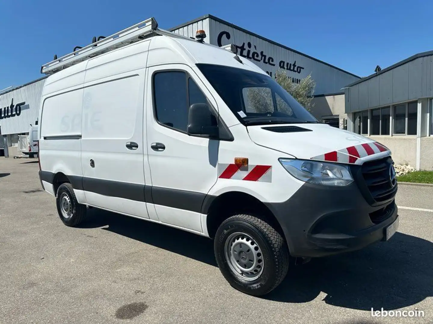 Mercedes-Benz Sprinter 33500 ht Mercedes 316 37s 4x4 galerie Blanc - 1