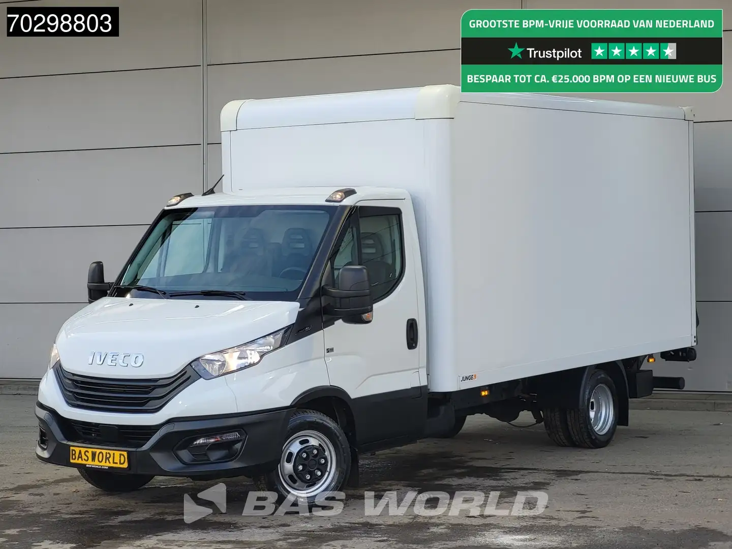 Iveco Daily 35C16 Laadklep Dubbellucht Bakwagen 160PK Airco Eu Blanc - 1