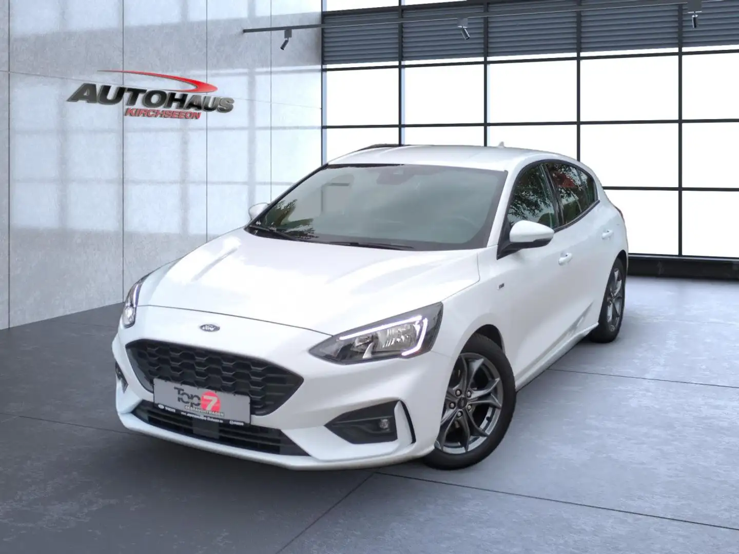 Ford Focus 1.5 EcoBoost ST-Line 5-türig Bluetooth Navi Blanco - 2