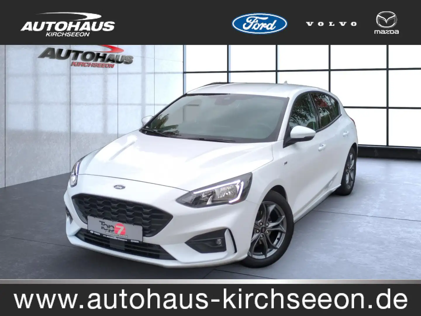Ford Focus 1.5 EcoBoost ST-Line 5-türig Bluetooth Navi Blanco - 1