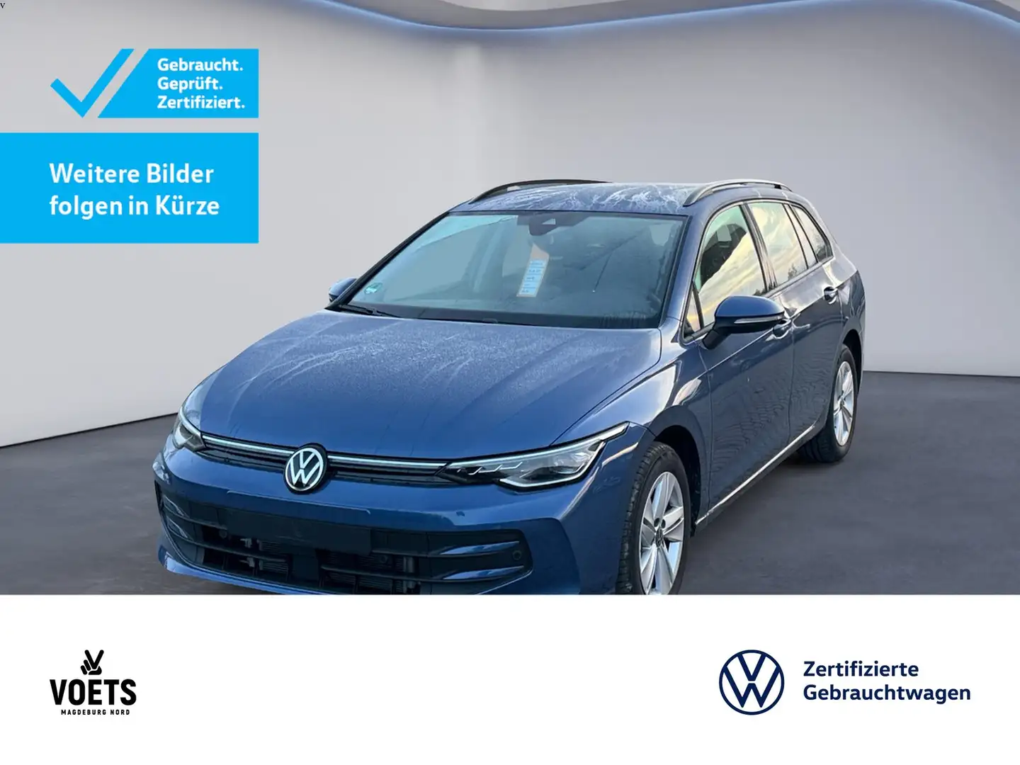 Volkswagen Golf VIII Variant 2.0 TDI DSG Life LED-MATRIX+NAVI+A... Bleu - 1