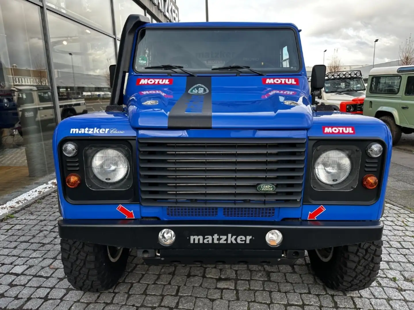 Land Rover Defender 110 L316 2.5 TD5 HT md5r-Rallye Blau - 2
