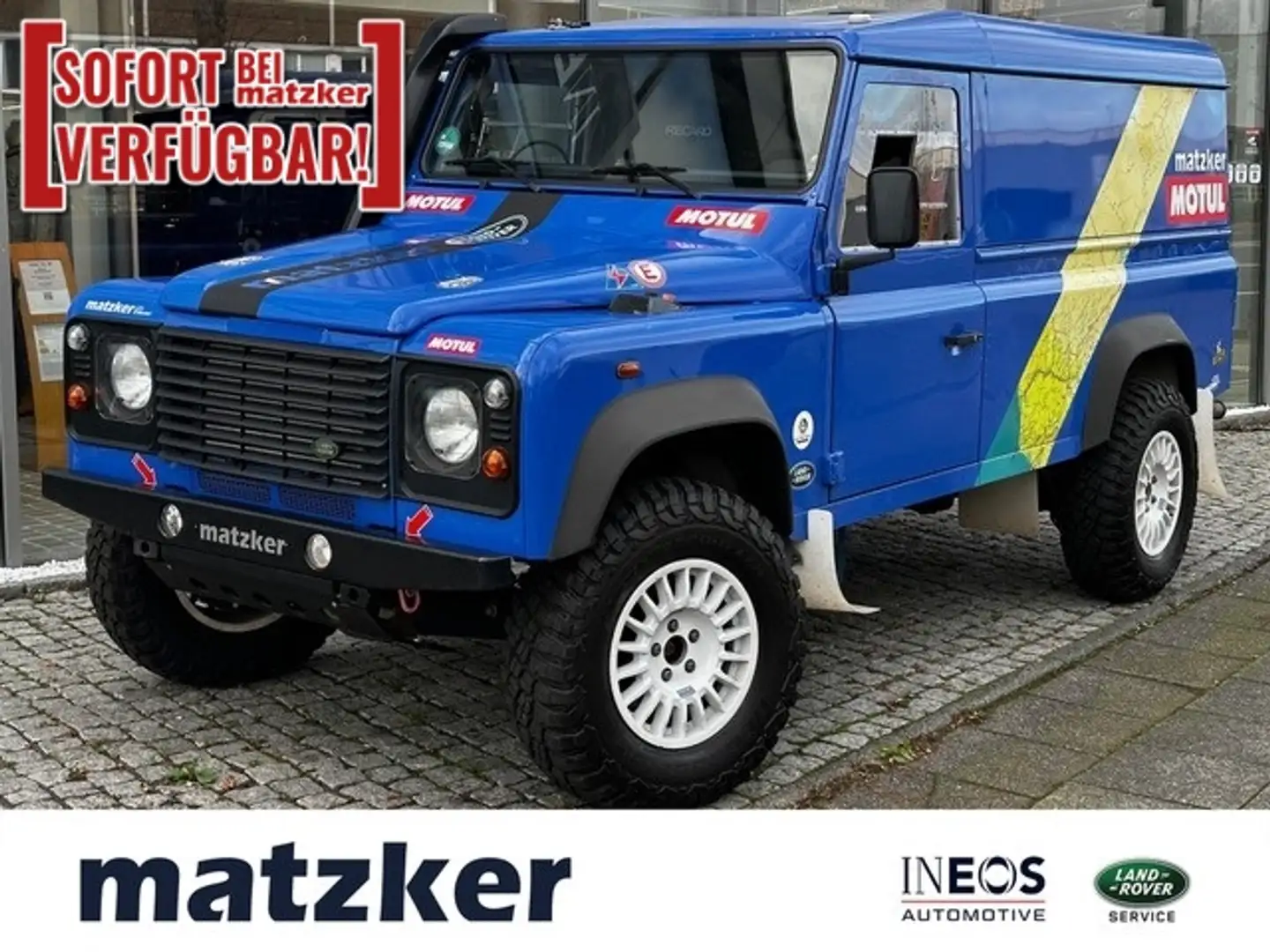 Land Rover Defender 110 L316 2.5 TD5 HT md5r-Rallye Blau - 1
