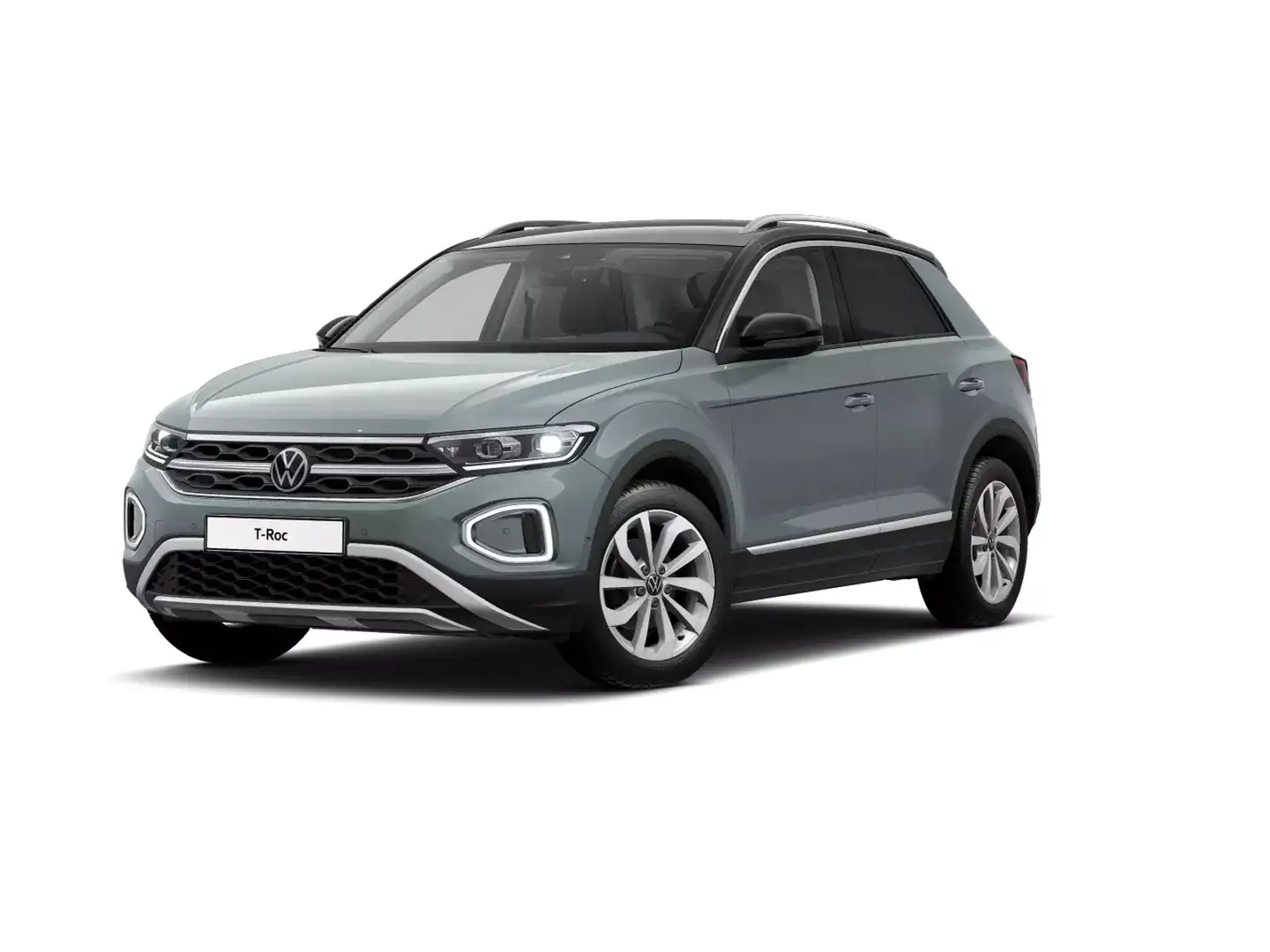 Volkswagen T-Roc 1.5 TSI DSG Style AHK/LED/ACC/GJR Bleu - 2
