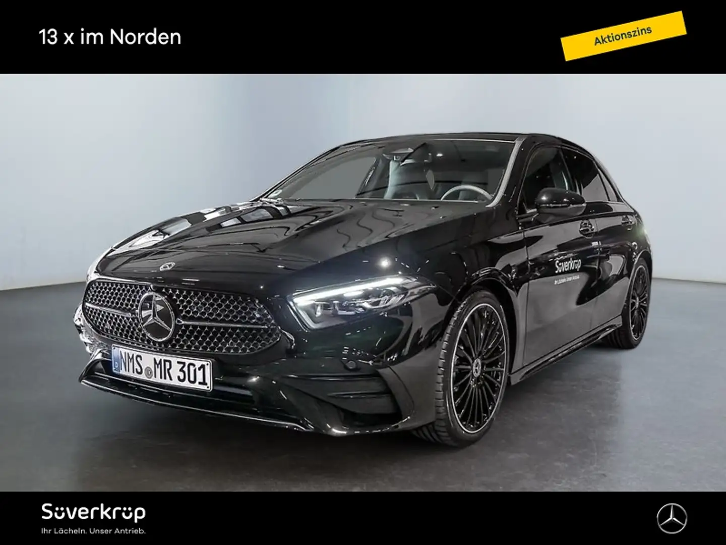 Mercedes-Benz A 200 d Schwarz - 2