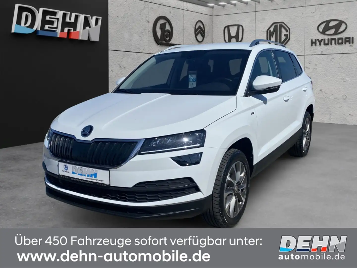 Skoda Karoq 1.5 TSI DSG Clever ACC Navi behei. Frontsch. Weiß - 2