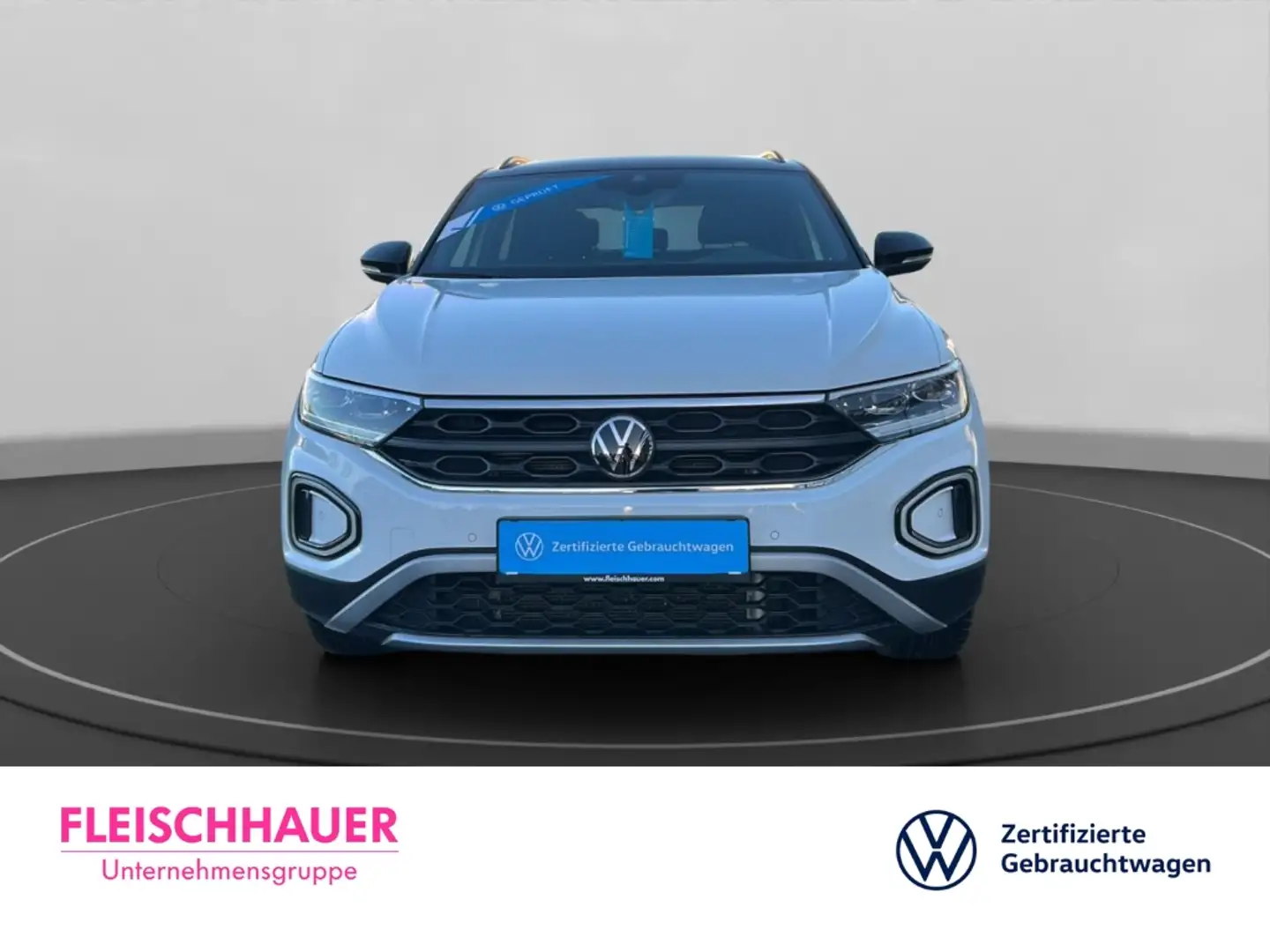 Volkswagen T-Roc Goal 2.0 Life DSG+AHK+SHZ+LED+KAMERA+NAVI Weiß - 2