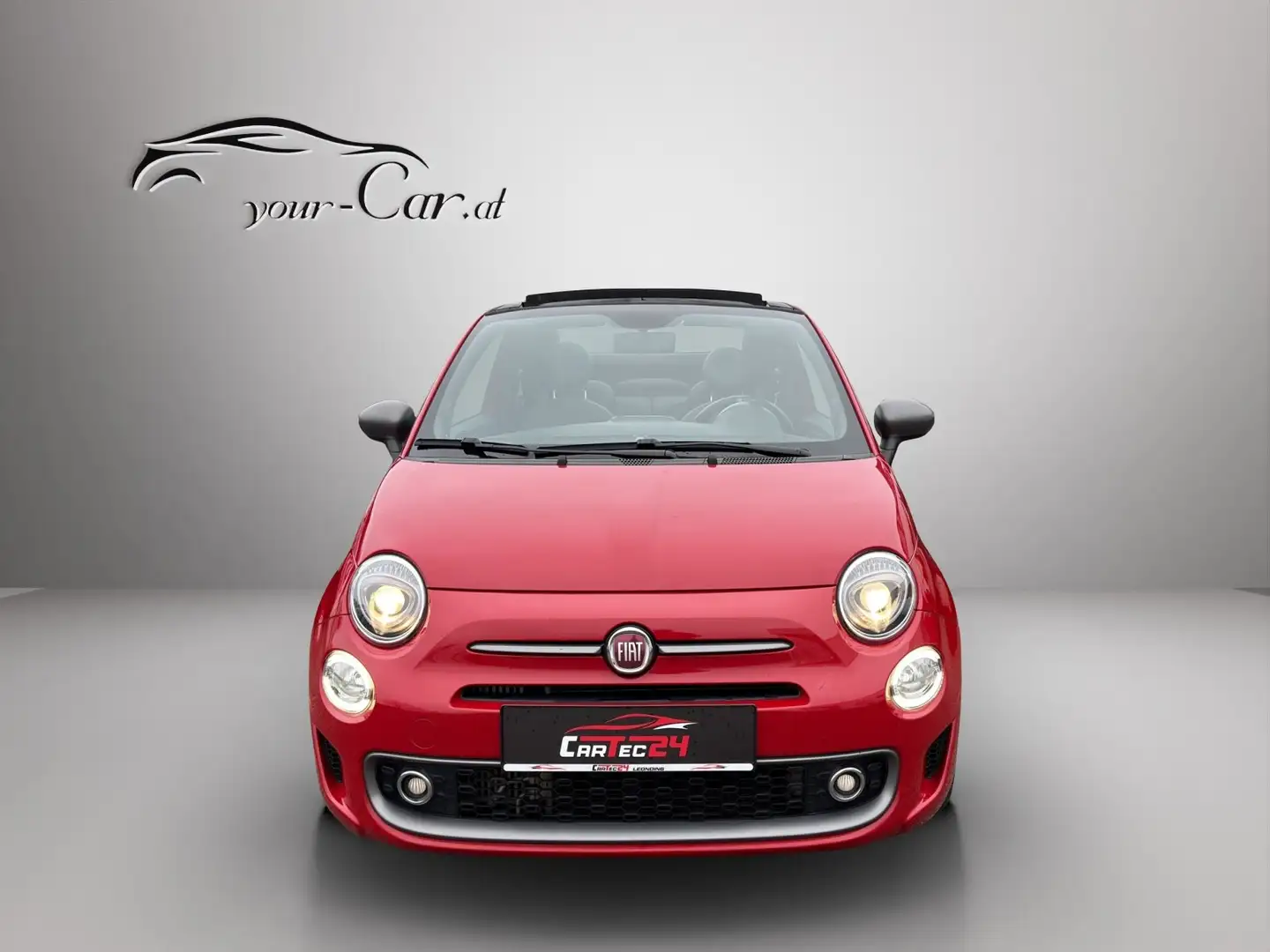 Fiat 500C S 0,9 TwinAir Turbo 85 Cabrio *BEATS, SPORT* Rouge - 2