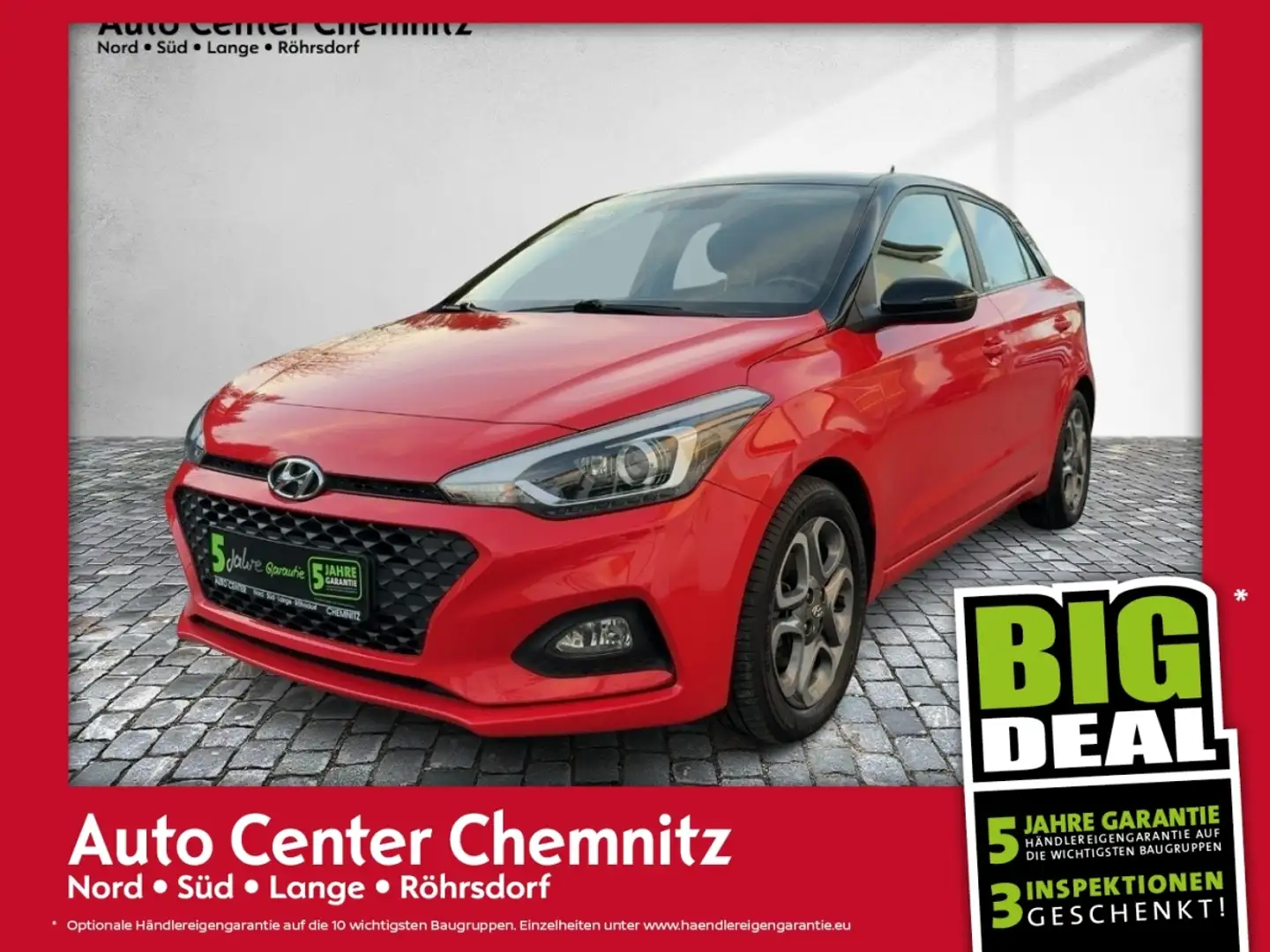 Hyundai i20 1.0  AT7 Advantage+ Navi/SHZ/Kamera/Temp Noir - 1