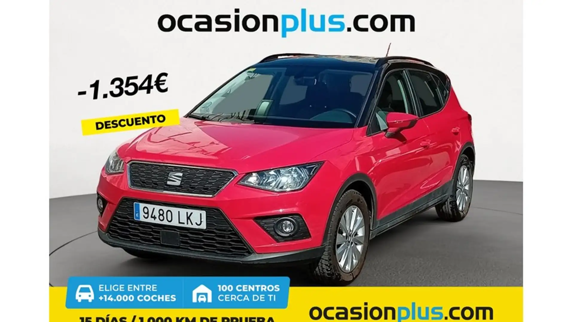 SEAT Arona 1.0 TGI S&S Style 90 Rojo - 1