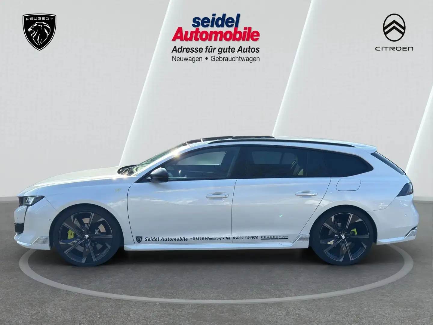 Peugeot 508 Plug-In Hybrid4 360 e-EAT8 PSE SW Weiß - 2