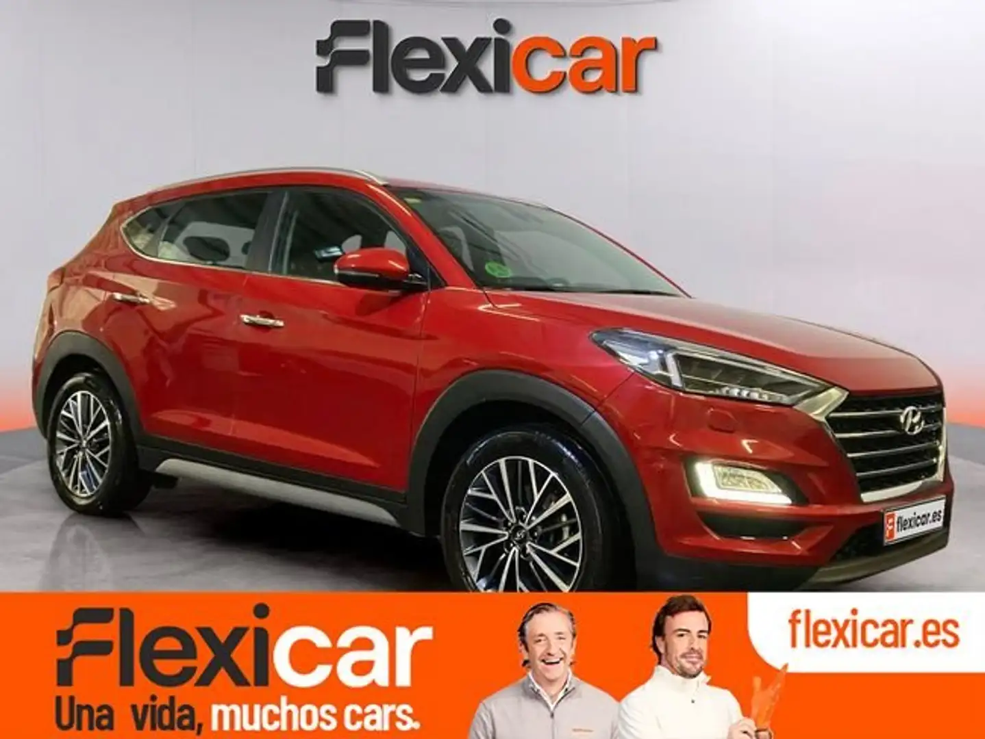 Hyundai TUCSON 1.6 TGDI Tecno 4x2 DT Rojo - 1