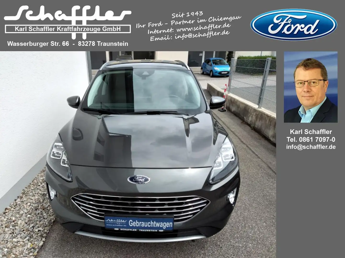 Ford Kuga Titanium X Gris - 2