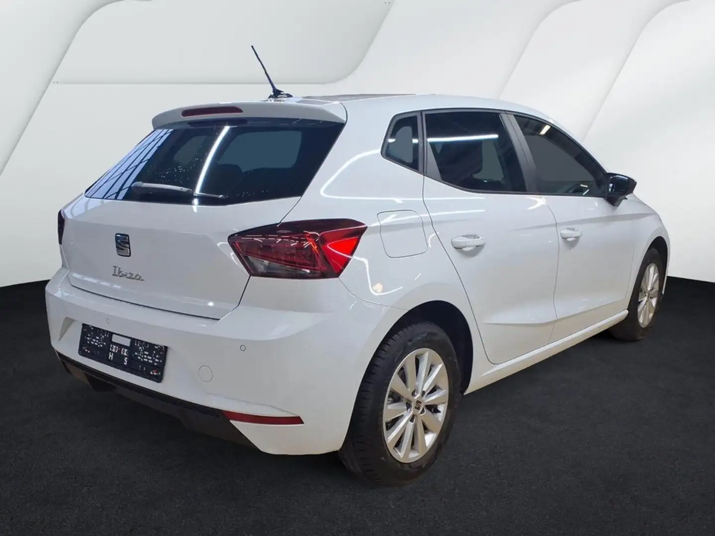 SEAT Ibiza 1.0 TSI Style NAV LED SHZ KAM PDC Weiß - 2