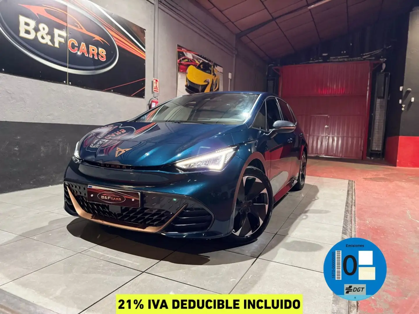 CUPRA Born e-Boost Pack 170kW 59kwh Azul - 1