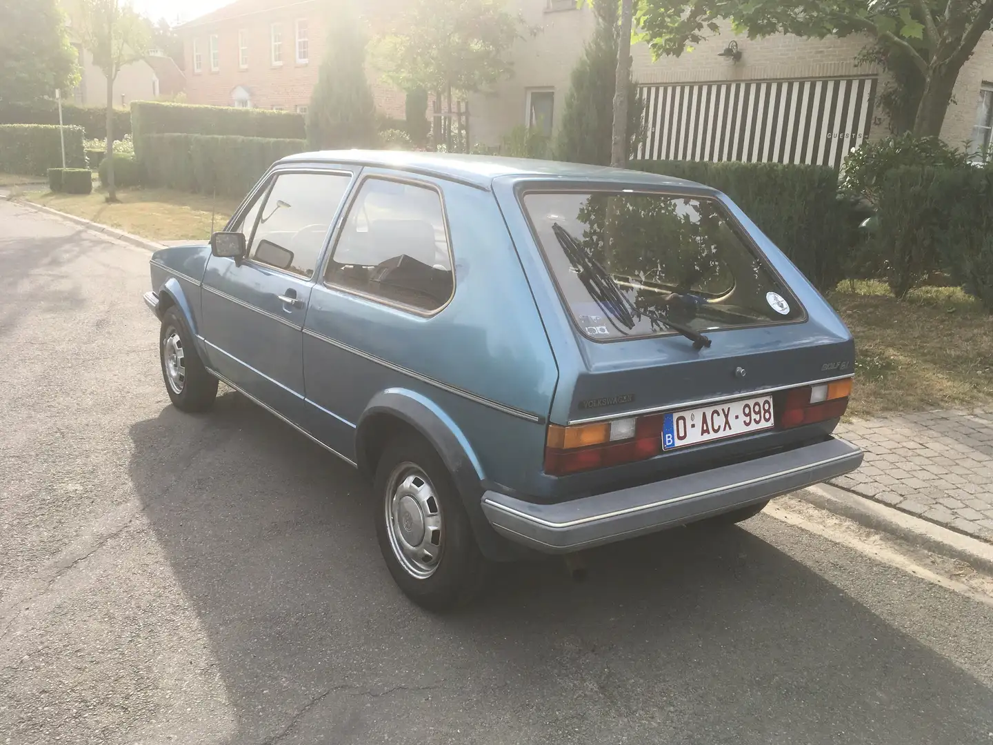 Volkswagen Golf GL Golf 1  TO  2 portes Blauw - 1