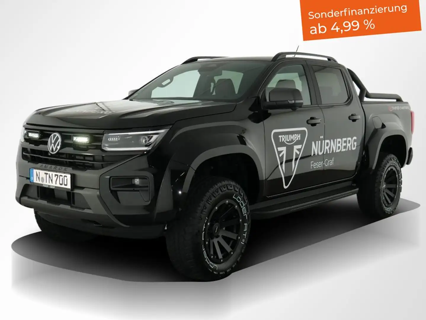 Volkswagen Amarok 3.0 TDI PanAmericana 4x4 Triumph-Edition Schwarz - 1
