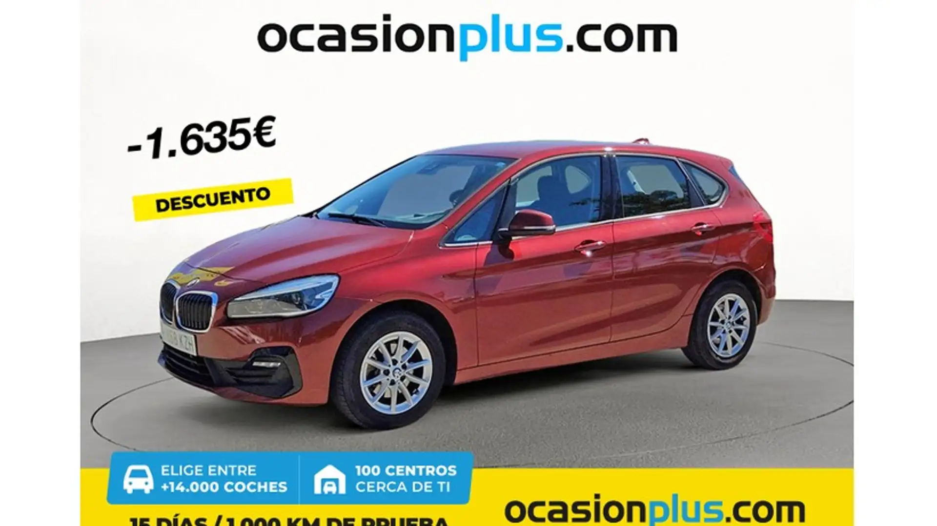 BMW 216 216d Active Tourer Rojo - 1