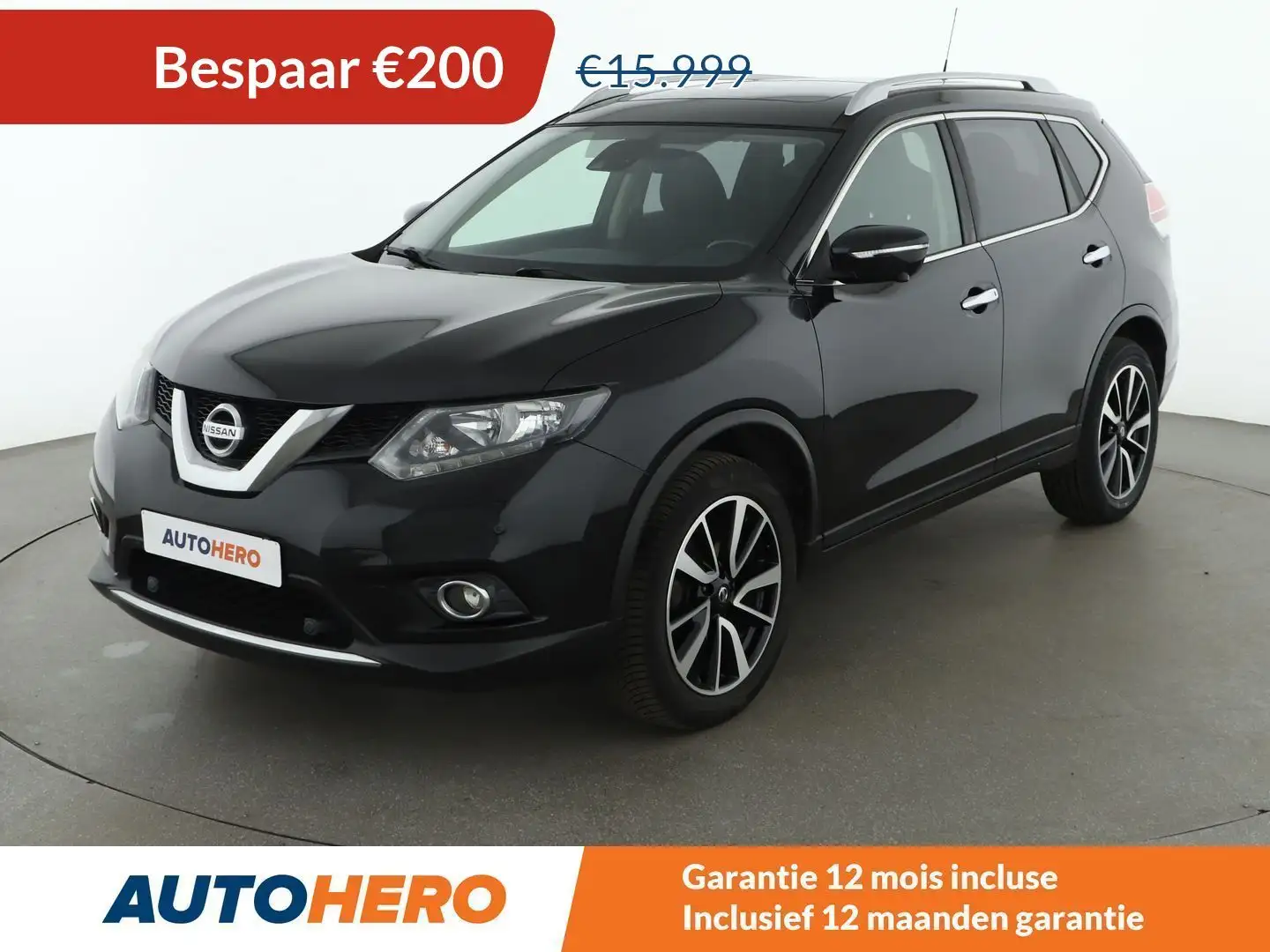 Nissan X-Trail 1.6 N-Connecta Zwart - 1