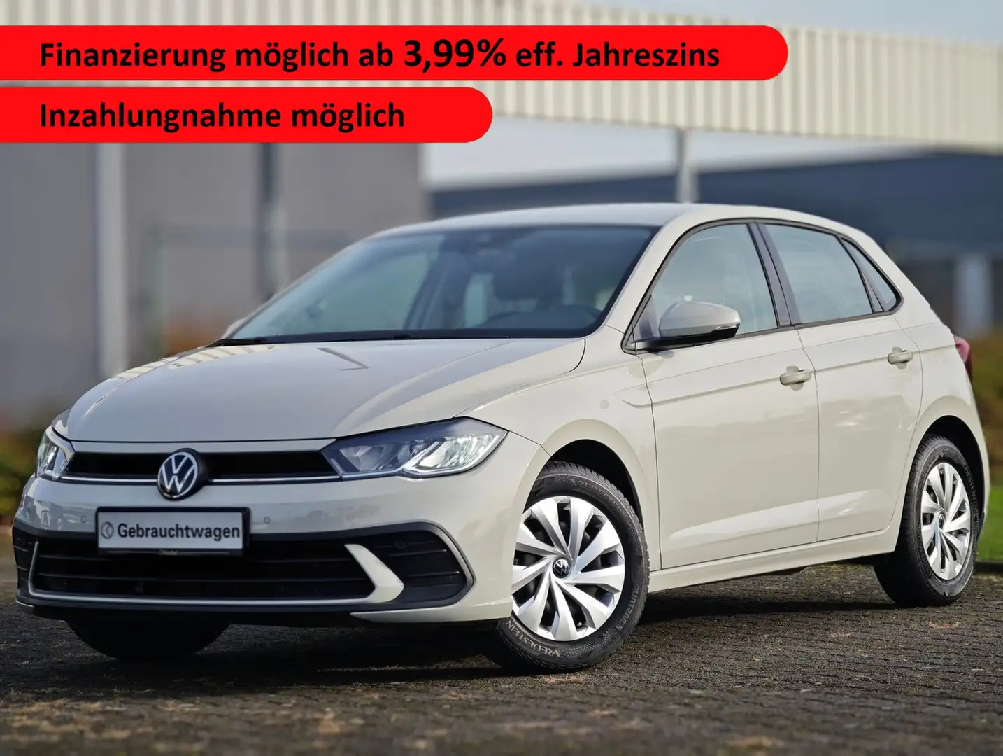 Volkswagen Polo Life 1.0 Nav*LED*Klima*PDC*AppConnect Grijs - 1