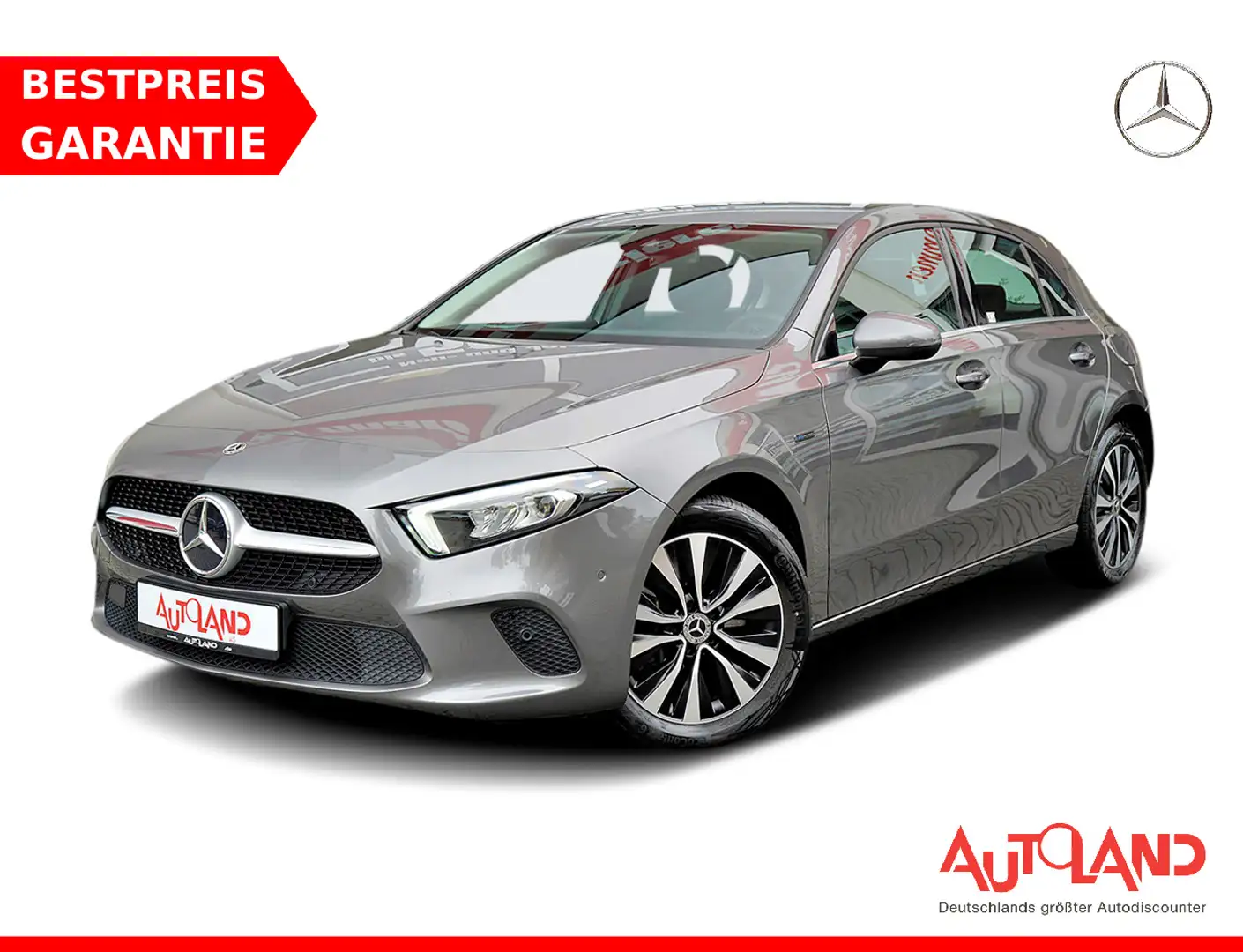 Mercedes-Benz A 250 A250 e LED Kamera DAB Sitzheizung Tempomat Navi Argent - 1