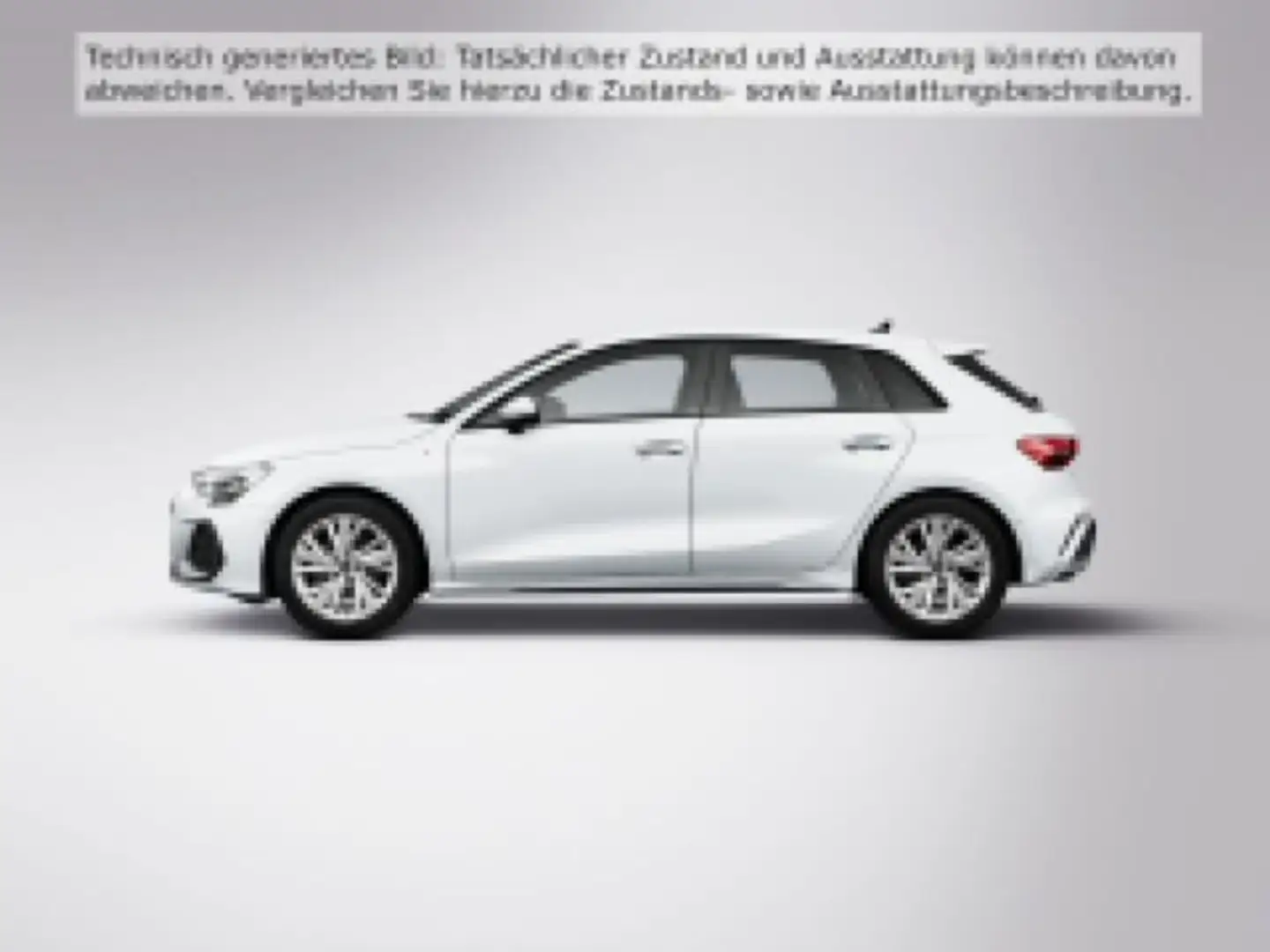 Audi A3 35 TFSI S tronic S-Line NAVI/LED/RF Weiß - 2