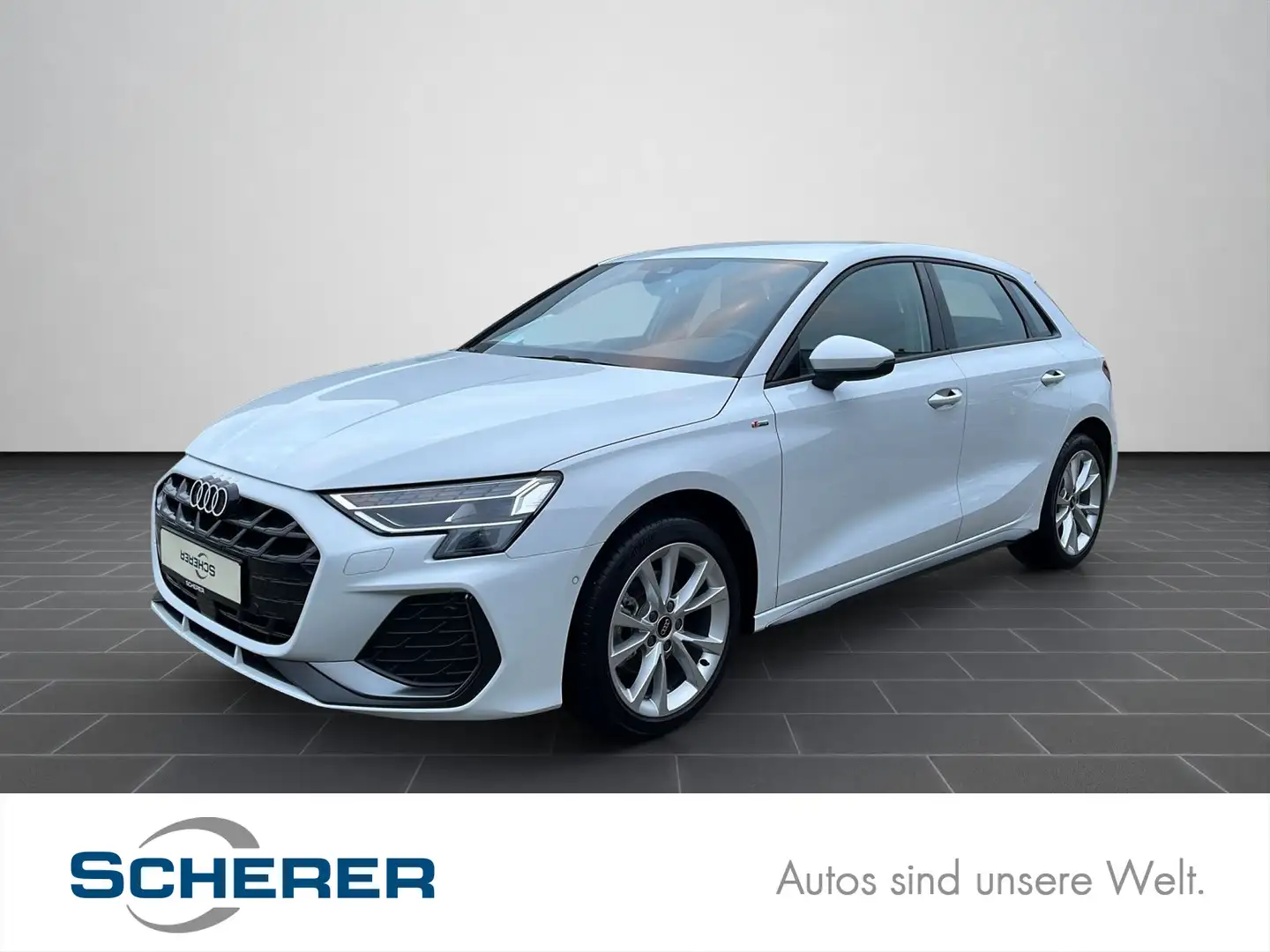 Audi A3 35 TFSI S tronic S-Line NAVI/LED/RF Weiß - 1