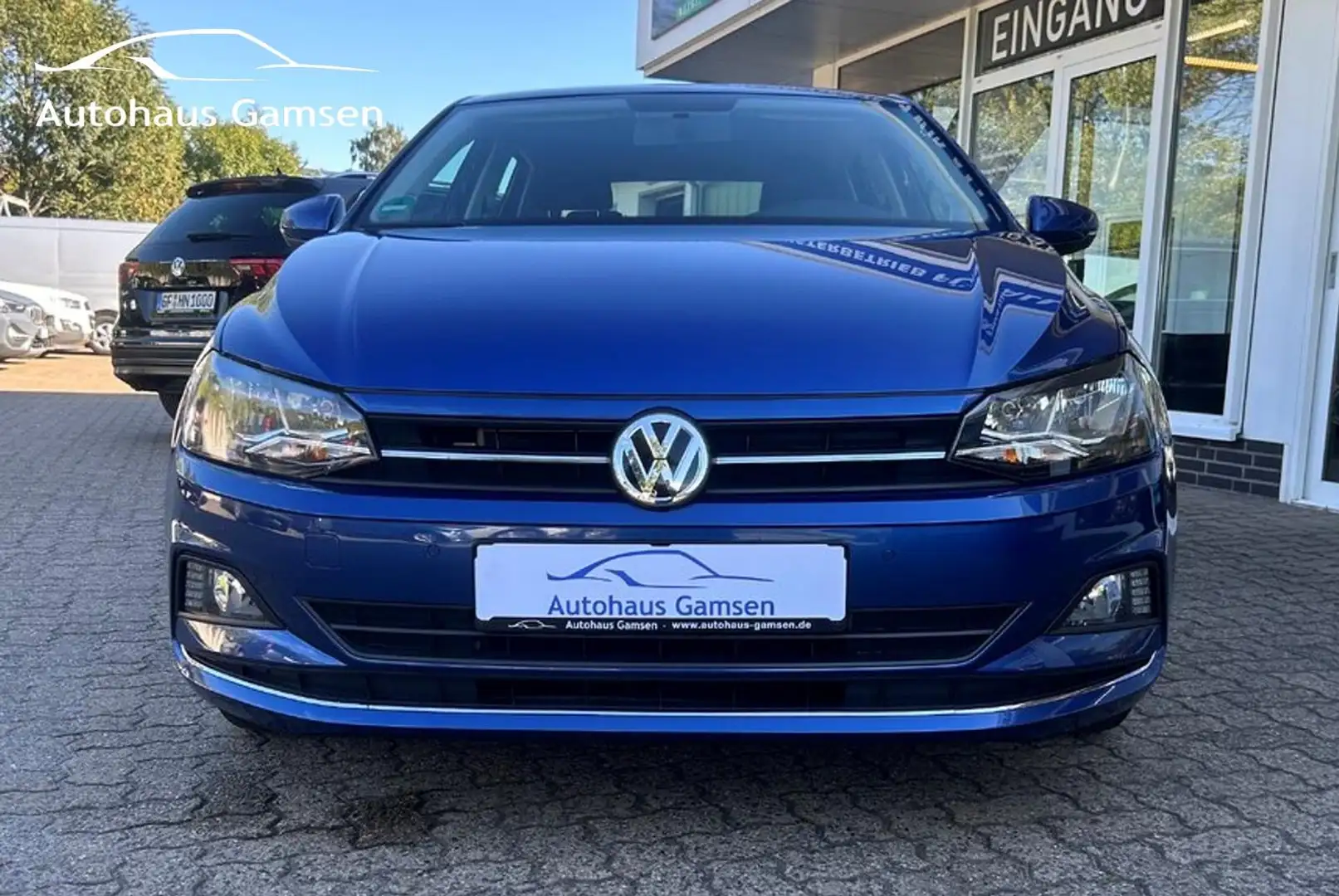 Volkswagen Polo 1.0 TSI Highline ALU/Winter/PDC Blau - 2