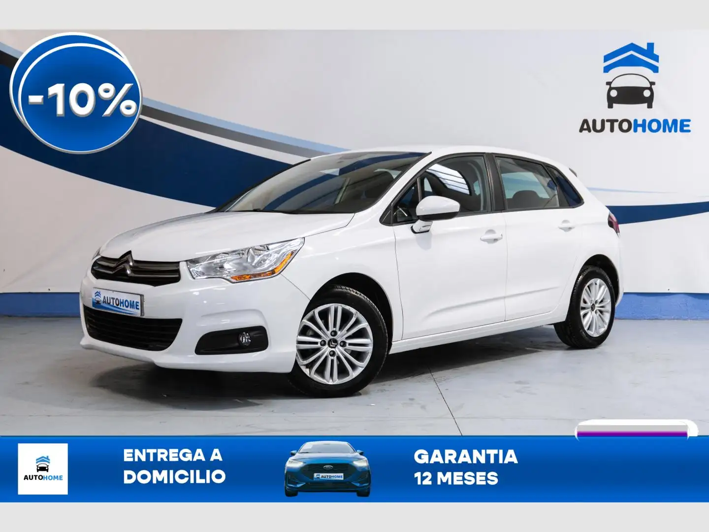 Citroen C4 1.2 PureTech Live 110 Blanc - 1