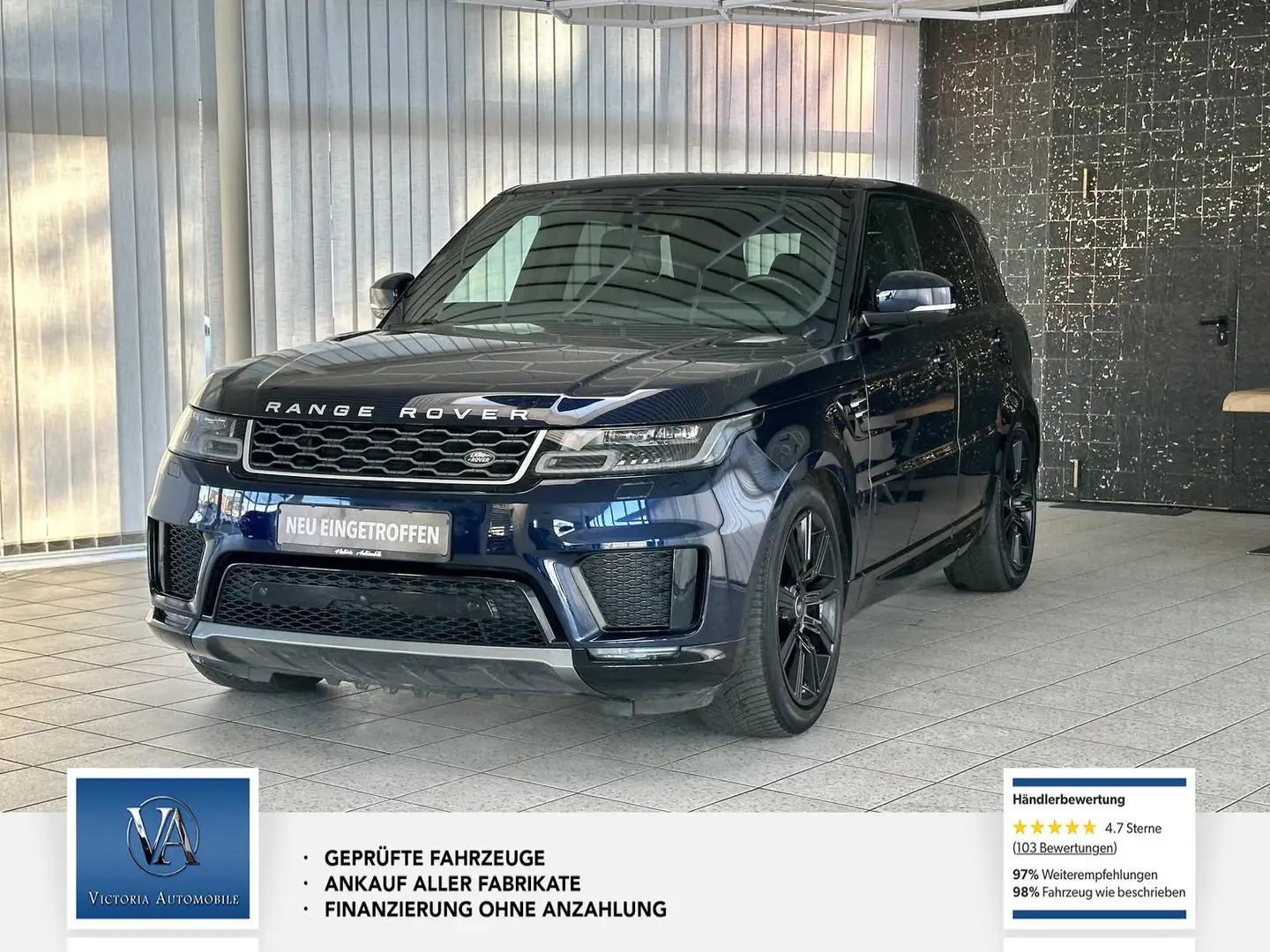 Land Rover Range Rover Sport S Vollausstattung* HSE* AHK. Blau - 1