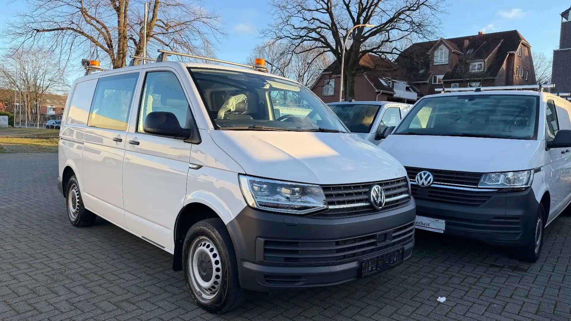 Volkswagen T6 Transporter T6 TRANSPORTER DSG 4MOTION LED/ACC/AHK/STANDHZ Blanc - 1
