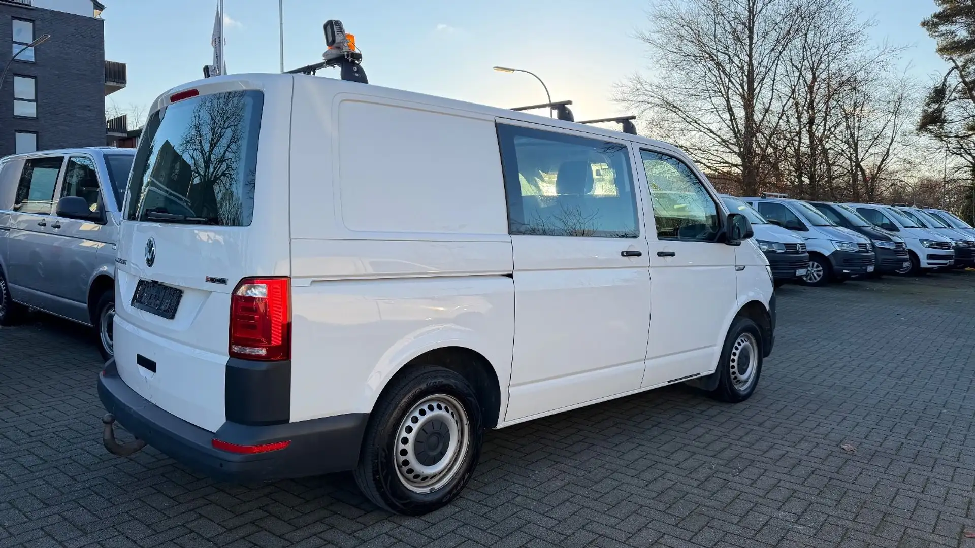 Volkswagen T6 Transporter T6 TRANSPORTER DSG 4MOTION LED/ACC/AHK/STANDHZ Blanc - 2